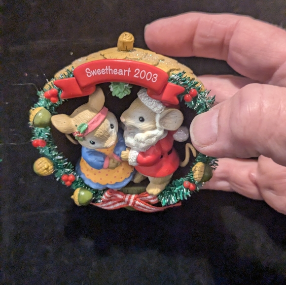 Sweetheart Mice and Grandparents Heirloom Collection Christmas Ornament #9 - Picture 5 of 5